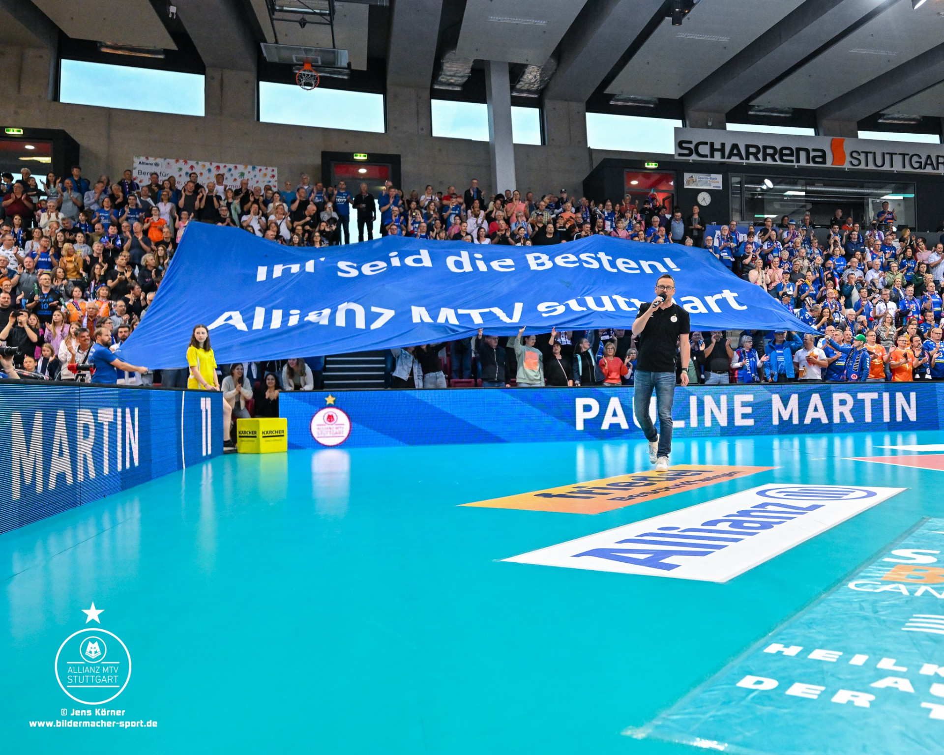 Full House in der SCHARRena - Foto: Jens Körner Bildermacher Sport